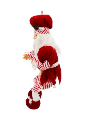 Peppermint Chef Santa