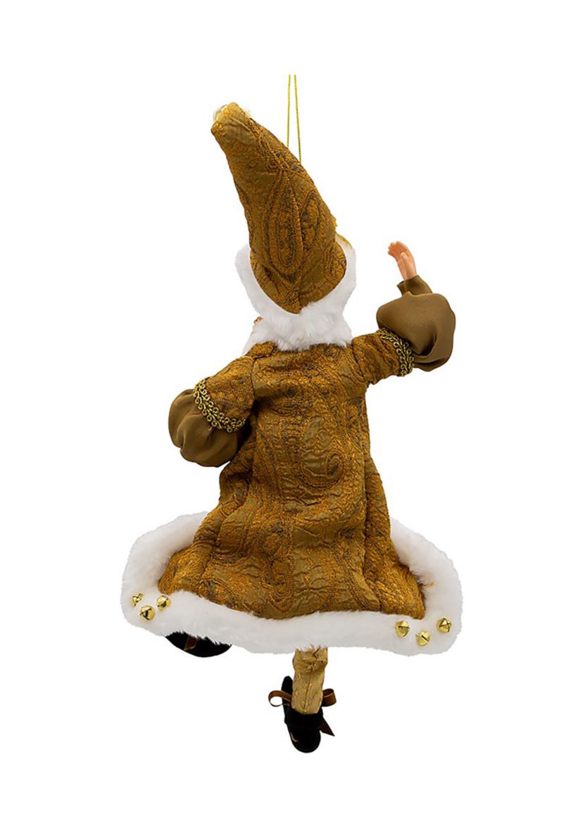Gold Elf Ornament