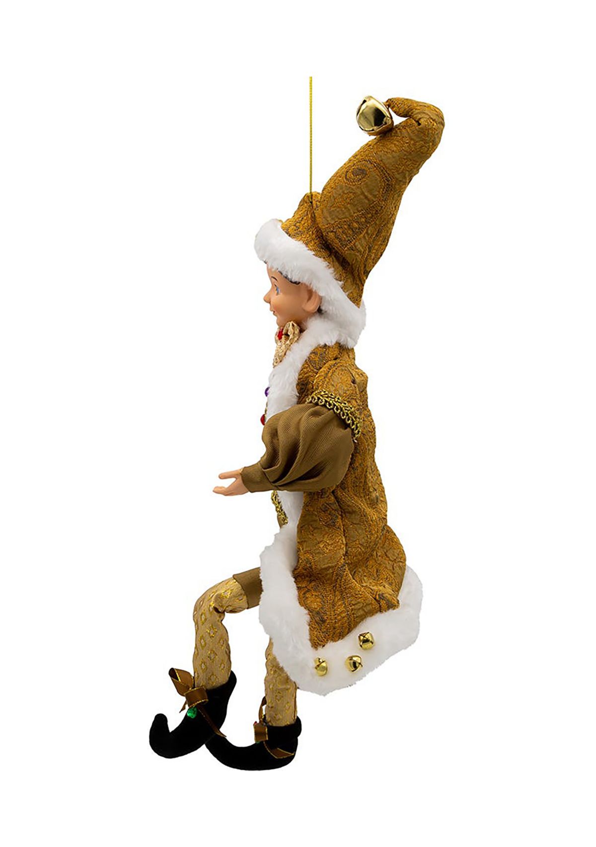 Gold Elf Ornament