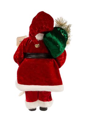 17.25-Inch Kringle Klaus Tradition Santa with List