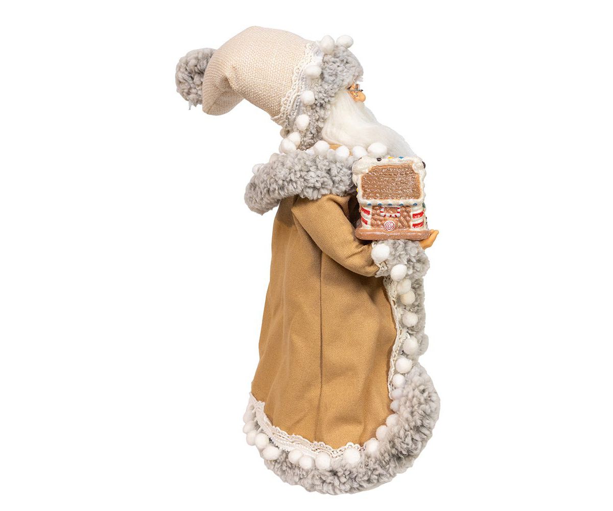 17.25-Inch Kringles Standing Gingerbread Santa
