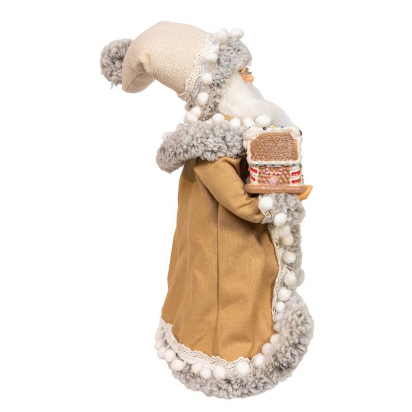 17.25-Inch Kringles Standing Gingerbread Santa