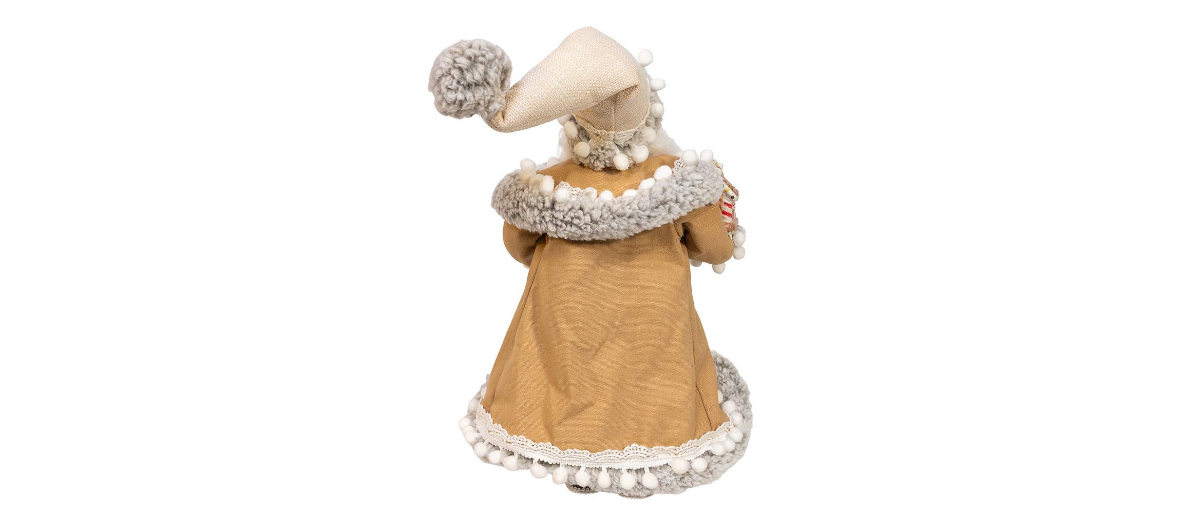 17.25-Inch Kringles Standing Gingerbread Santa