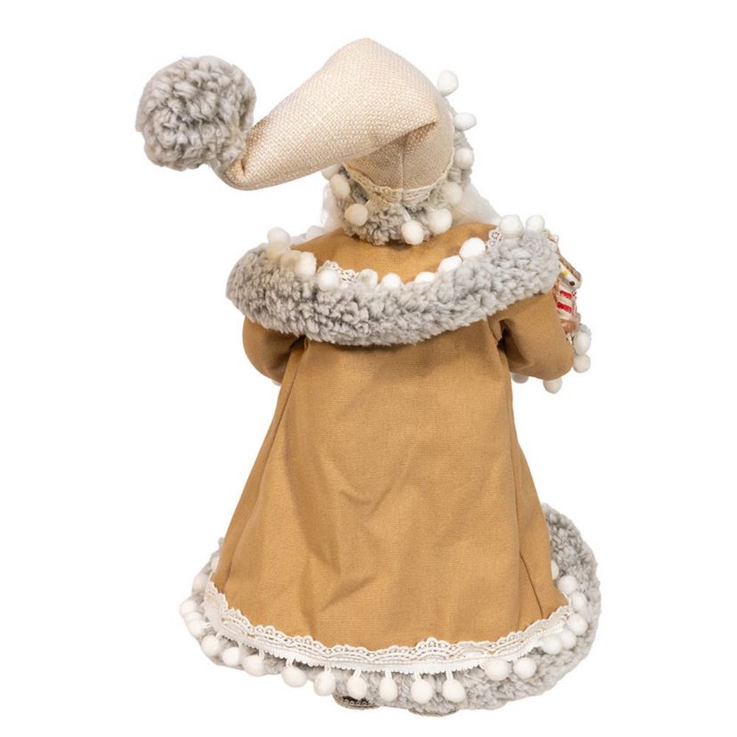 17.25-Inch Kringles Standing Gingerbread Santa