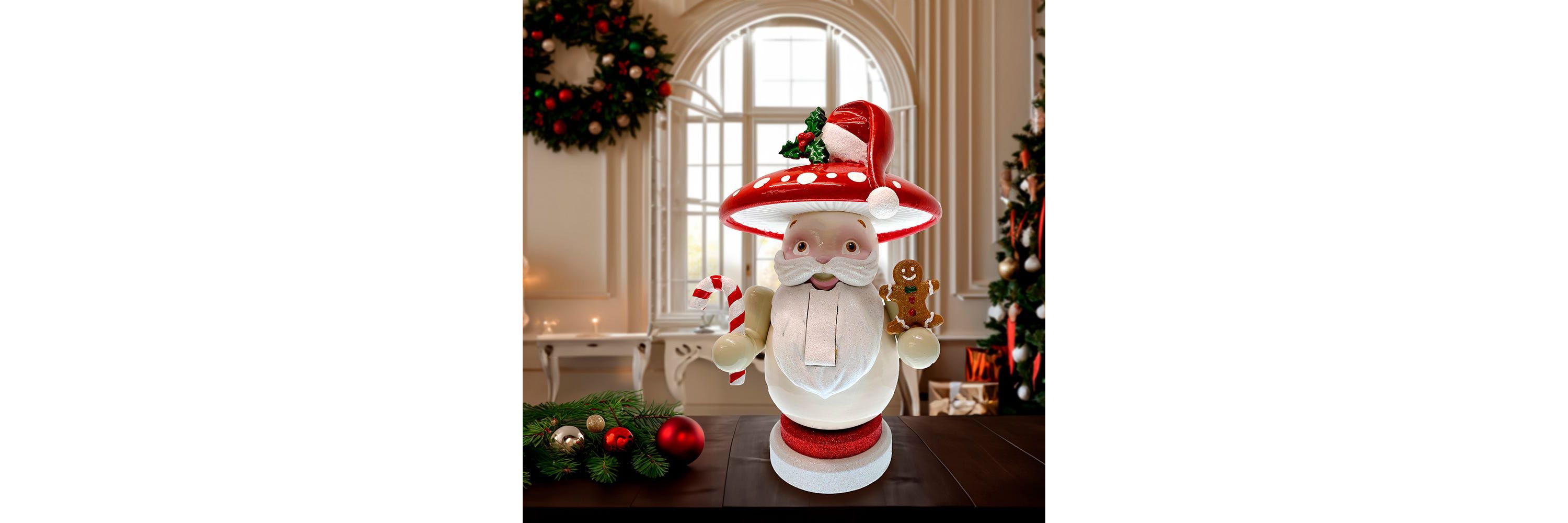Kurt Adler 12-Inch Merry Little Mushroom Nutcracker