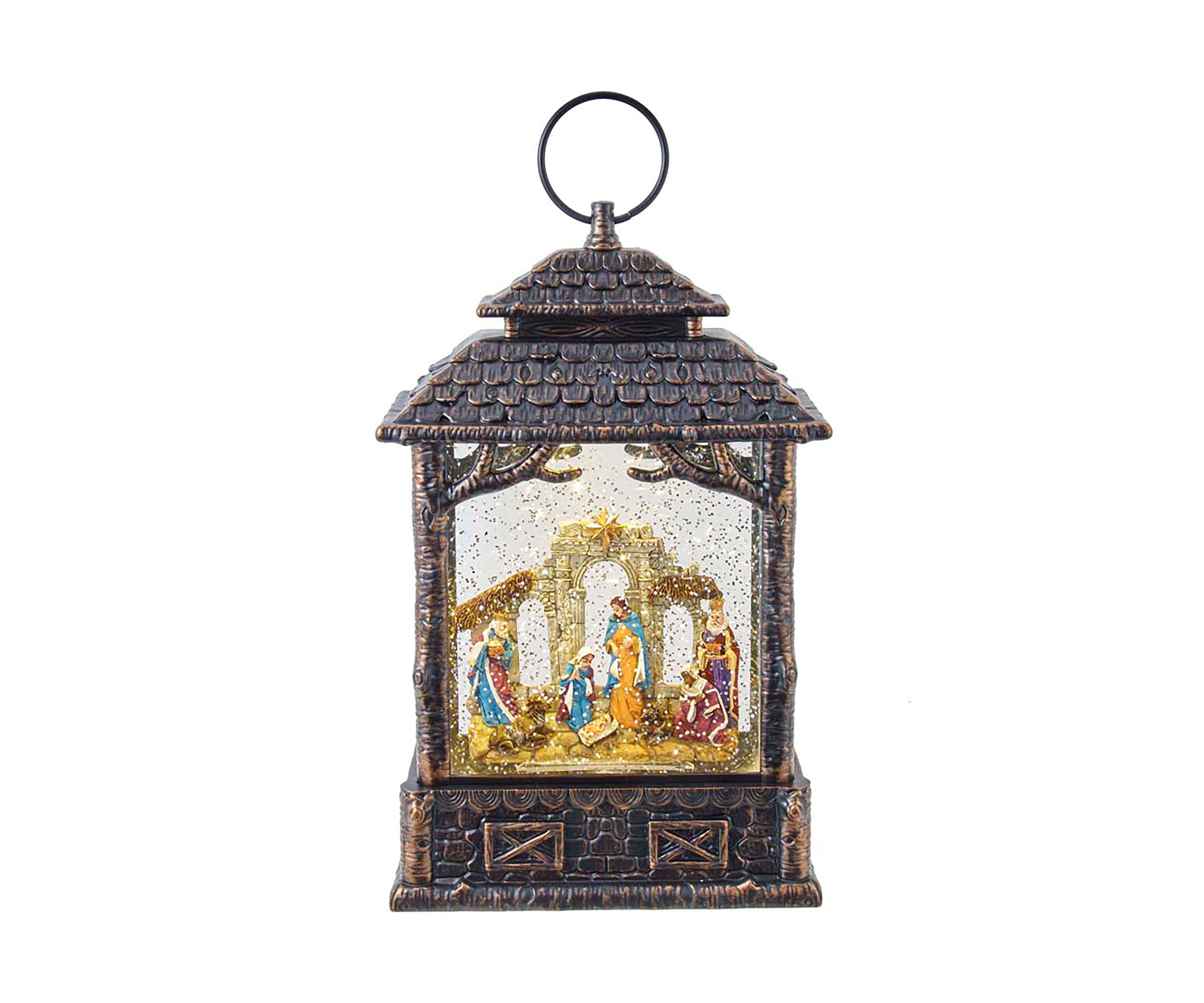 LED Nativity Scene Water Lantern