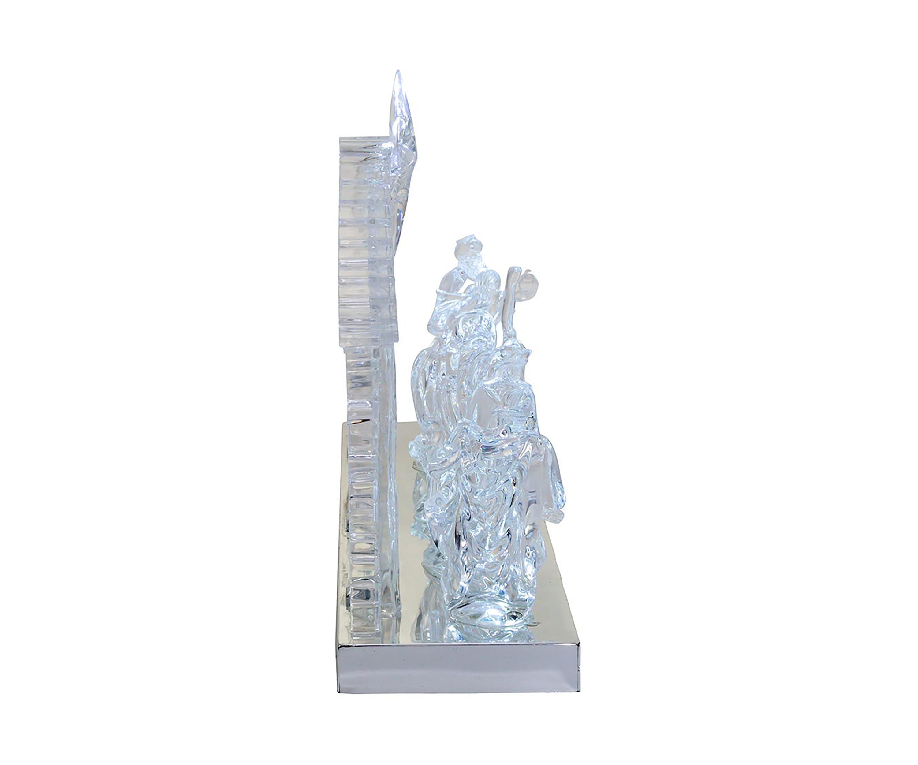 Clear Nativity Scene