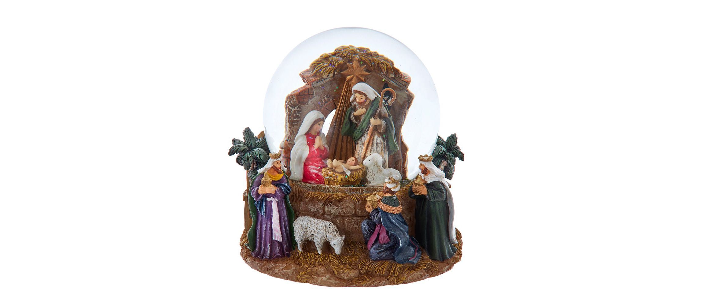 Kurt Adler 120mm Musical Nativity Water Globe