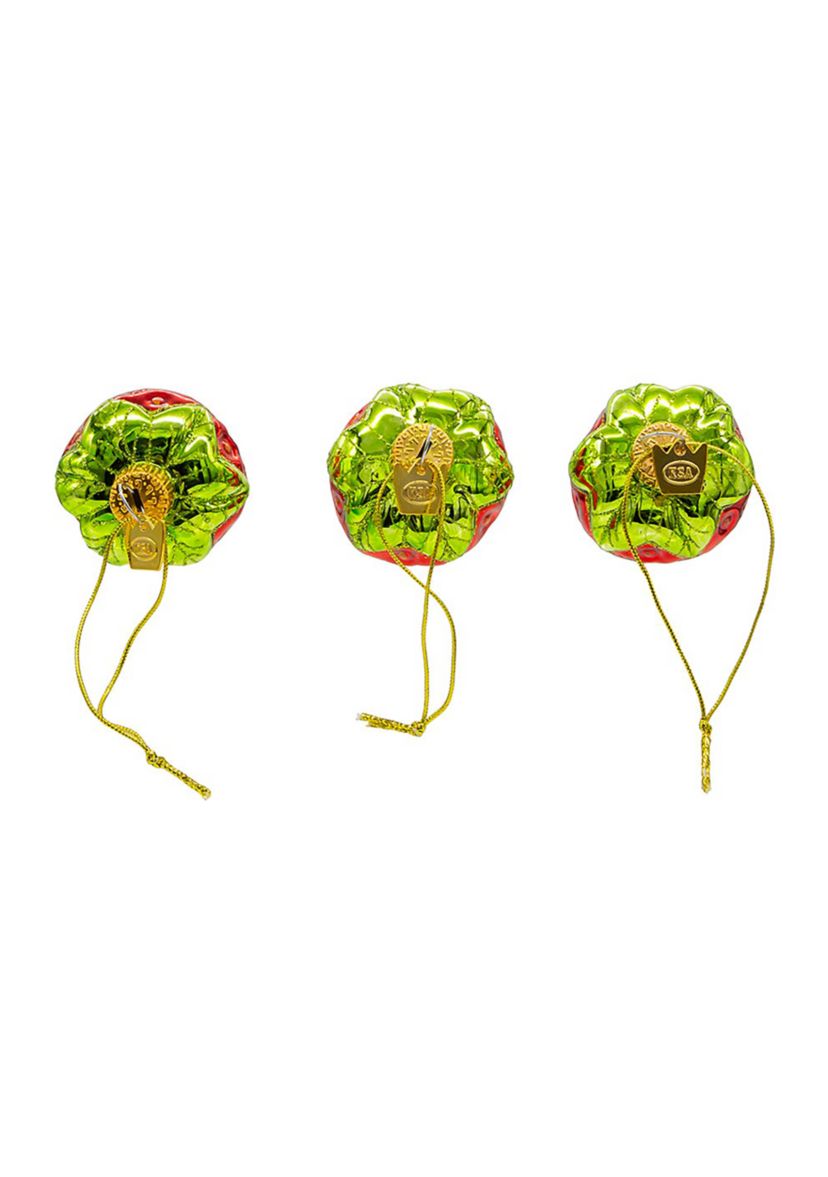 2.36-Inch Noble Gems™ Glass Chocolate Strawberry Ornaments, 6-Piece Box
