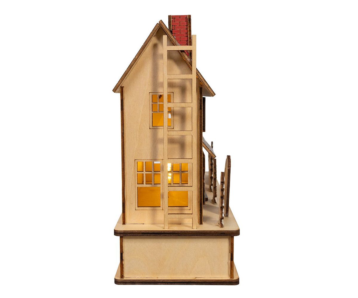 12-Inch National Lampoon-Foots Christmas Vacation Battery Operated Lighted House