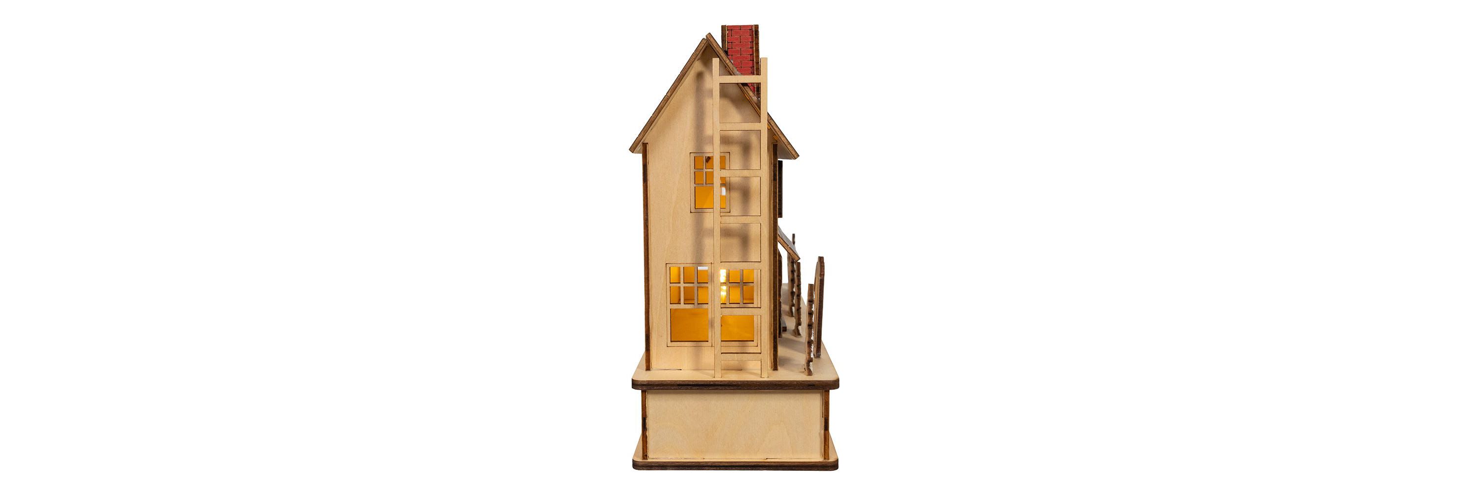 12-Inch National Lampoon-Foots Christmas Vacation Battery Operated Lighted House