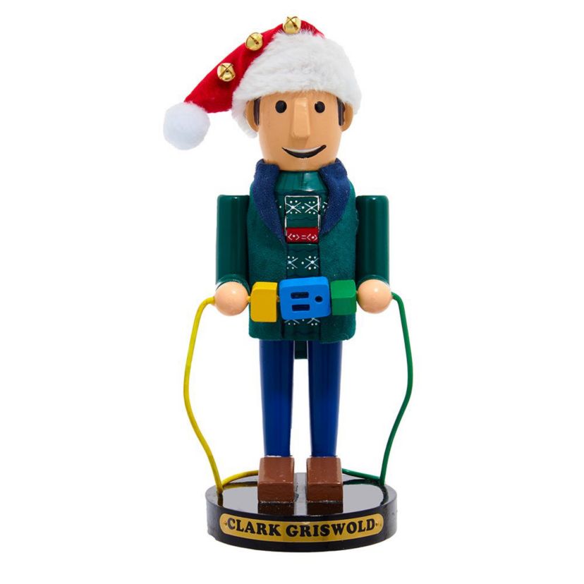 10 Inch National Lampoon-Foots Christmas Vacation Clark Griswold Nutcracker