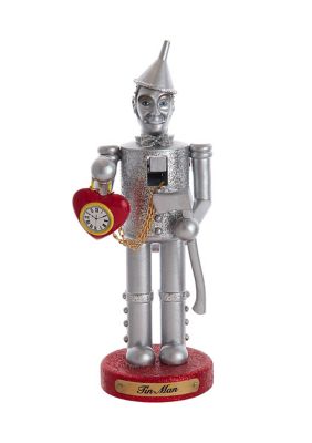Kurt S. Adler 10-Inch Wizard of Ozâ¢ Tinman Nutcracker, Silver