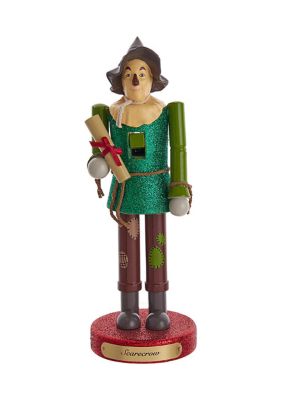Kurt S. Adler 10-Inch Wizard of Ozâ¢ Scarecrow Nutcracker, Green