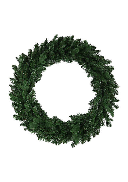 	  Unlit Jackson Pine Wreath 