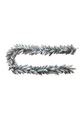 Northlight 12' Lavish Blue and Shiny Silver Boa Christmas Tinsel Garland - Unlit