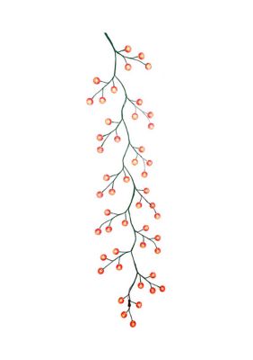 Kurt S. Adler Garland with LED Balls, Green