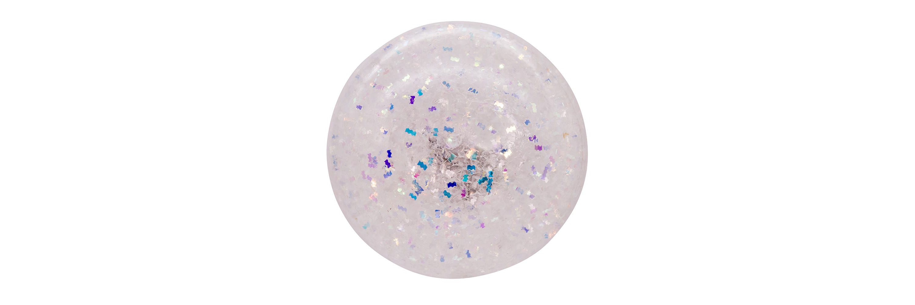 Kurt Adler 100MM 6pc Shatterproof Iridescent Glittered Ball Ornaments