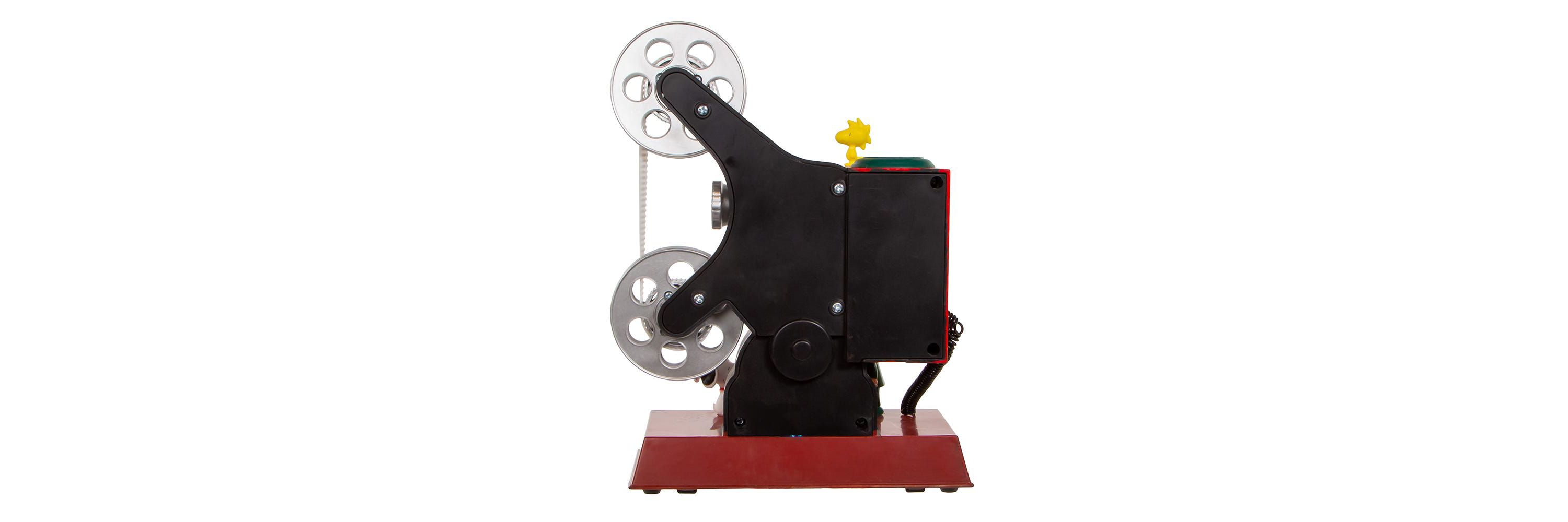 Kurt Adler Peanuts 8.6-Inch Battery-Operated Animated Projector Musical Tablepiece