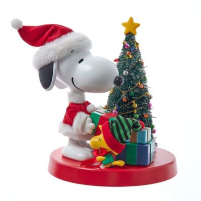 Kurt S. Adler Kurt Adler 8-Inch Peanuts Snoopy and Woodstock Table Piece