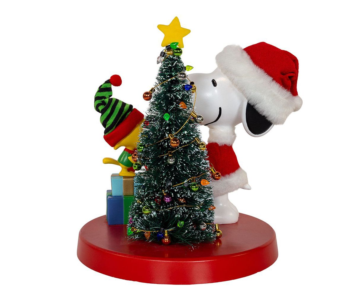 Kurt Adler 8-Inch Peanuts Snoopy and Woodstock Table Piece