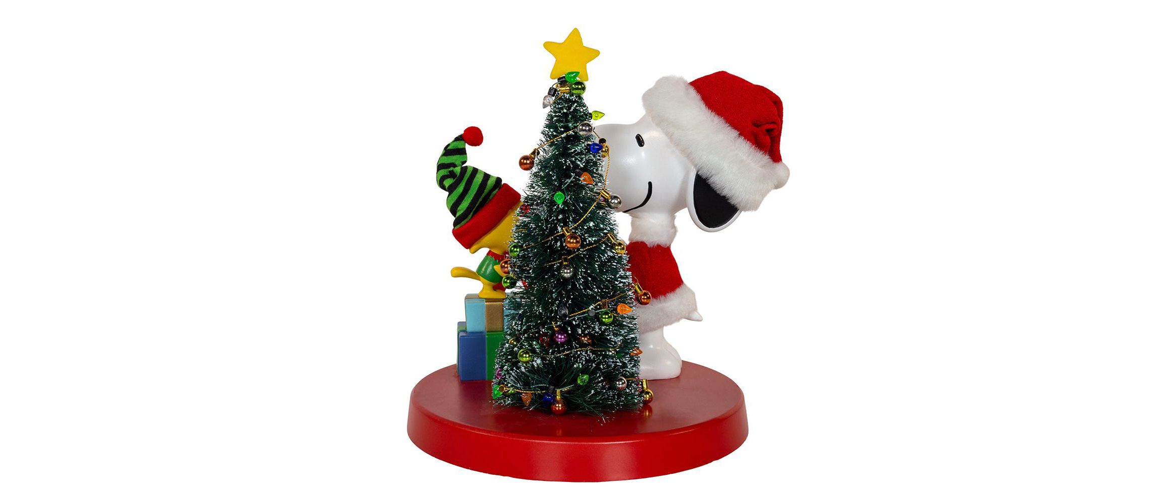 Kurt Adler 8-Inch Peanuts Snoopy and Woodstock Table Piece