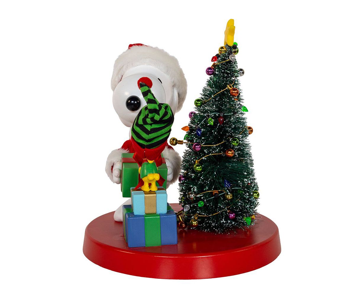 Kurt Adler 8-Inch Peanuts Snoopy and Woodstock Table Piece