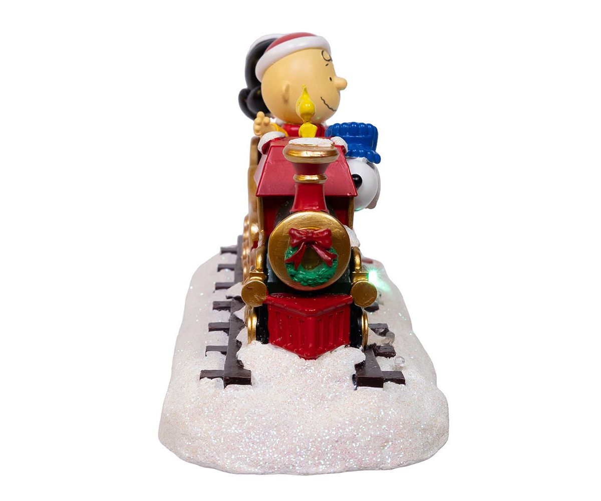 Battery-Operated Peanuts Musical Train Table Décor
