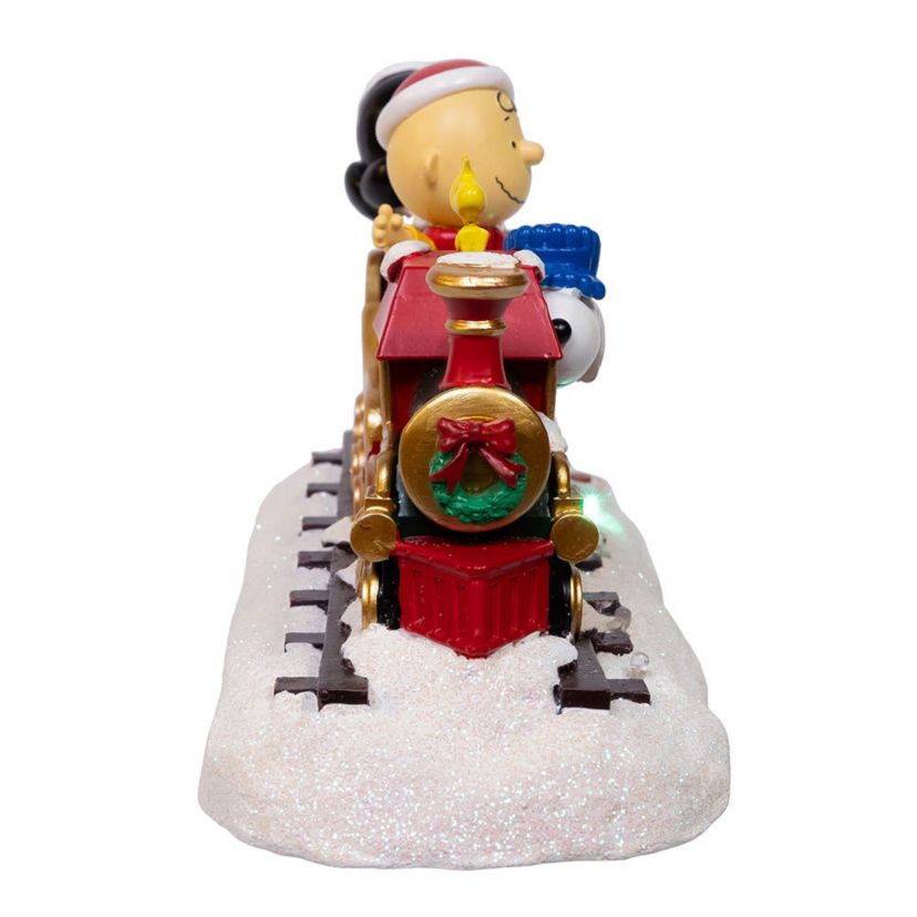 Battery-Operated Peanuts Musical Train Table Décor