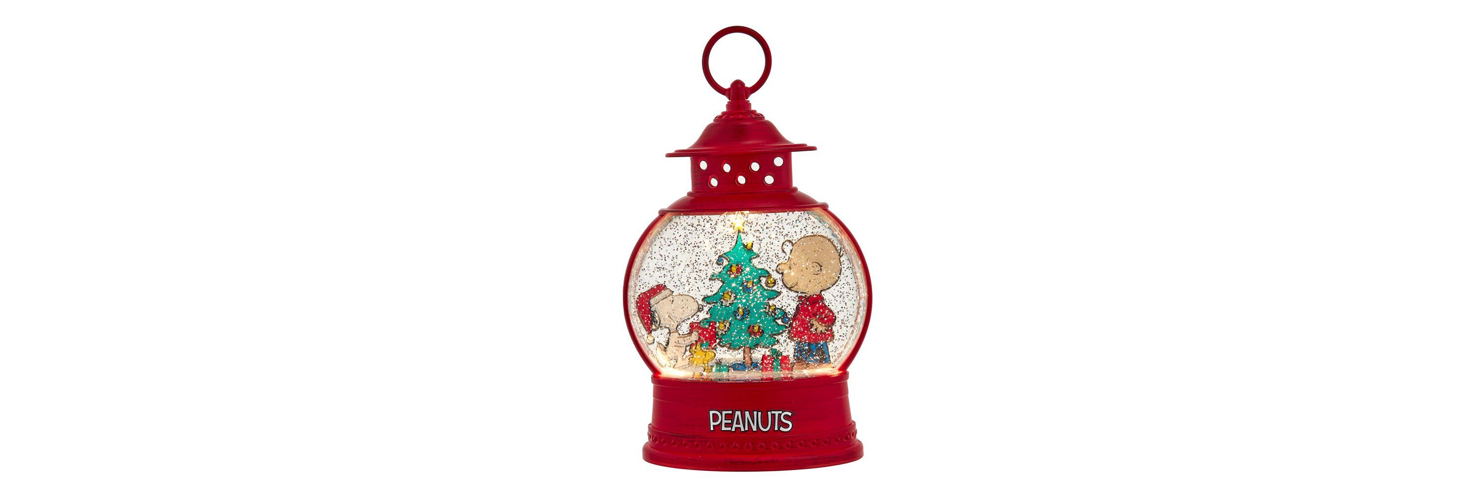 Peanuts Battery Operated USB Light Up Snoopy and Charlie Brown Lantern