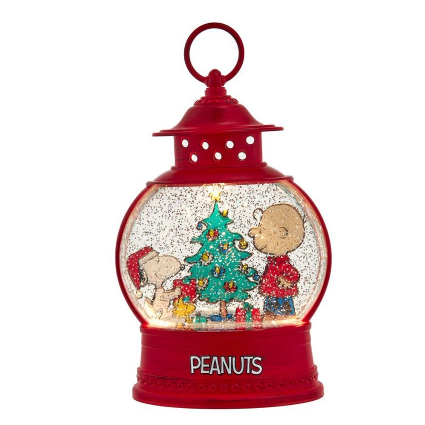 Peanuts Battery Operated USB Light Up Snoopy and Charlie Brown Lantern