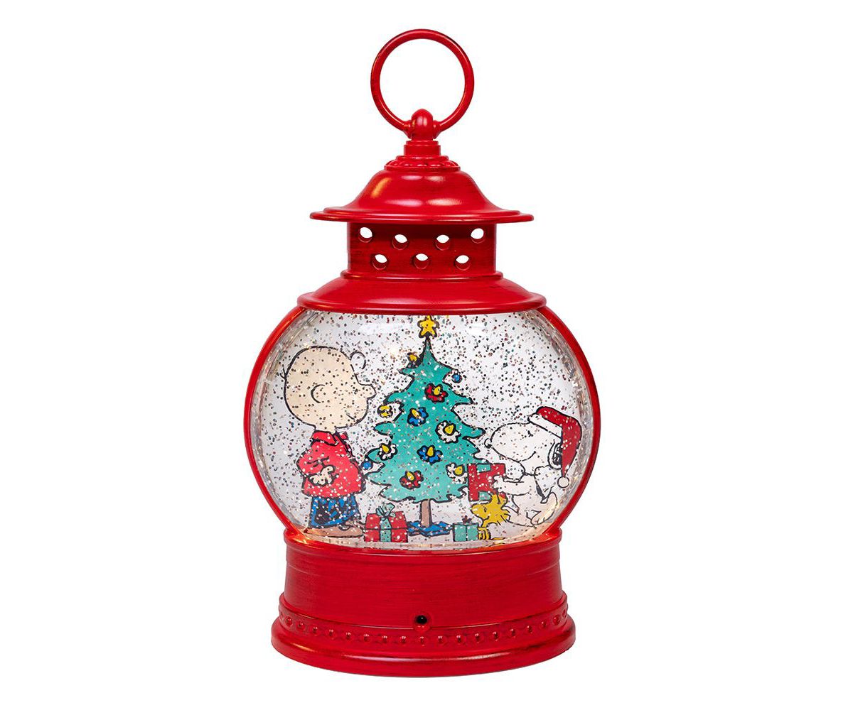 Peanuts Battery Operated USB Light Up Snoopy and Charlie Brown Lantern