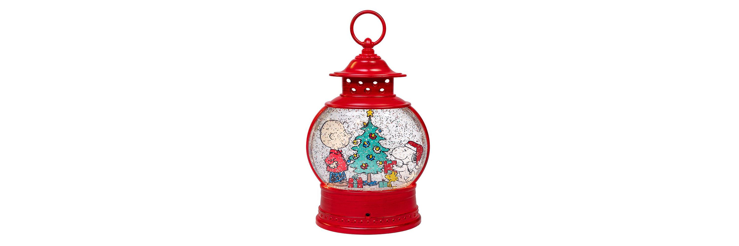Peanuts Battery Operated USB Light Up Snoopy and Charlie Brown Lantern