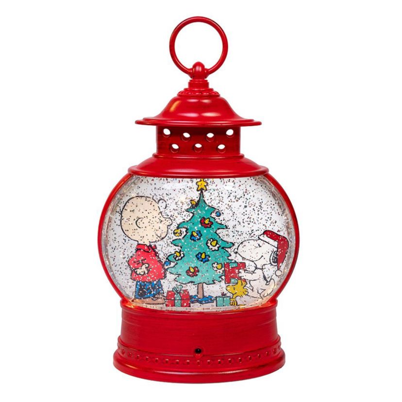 Peanuts Battery Operated USB Light Up Snoopy and Charlie Brown Lantern