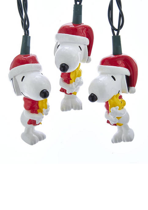10 Inch LED Snoopy and Woodstock Light Set