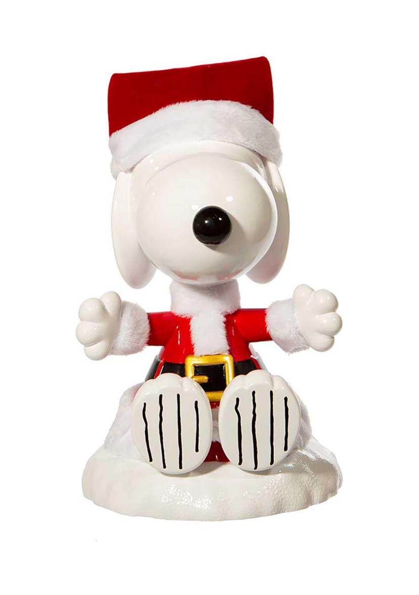Santa Snoopy Tree Topper