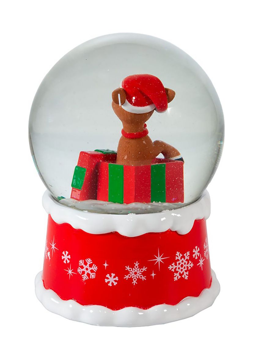 Rudolph Water Globe