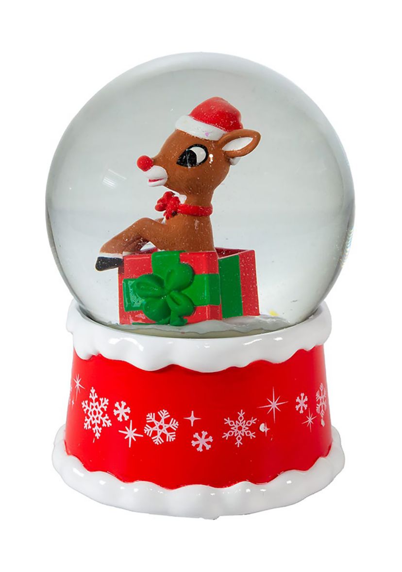 Rudolph Water Globe
