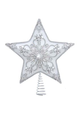 White and Silver Star Treetop