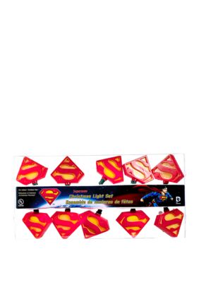 Kurt S. Adler 10-Light Superman Light Set