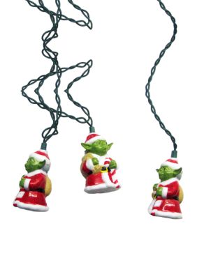 UL 10-Light Star Wars Santa Yoda Light Set