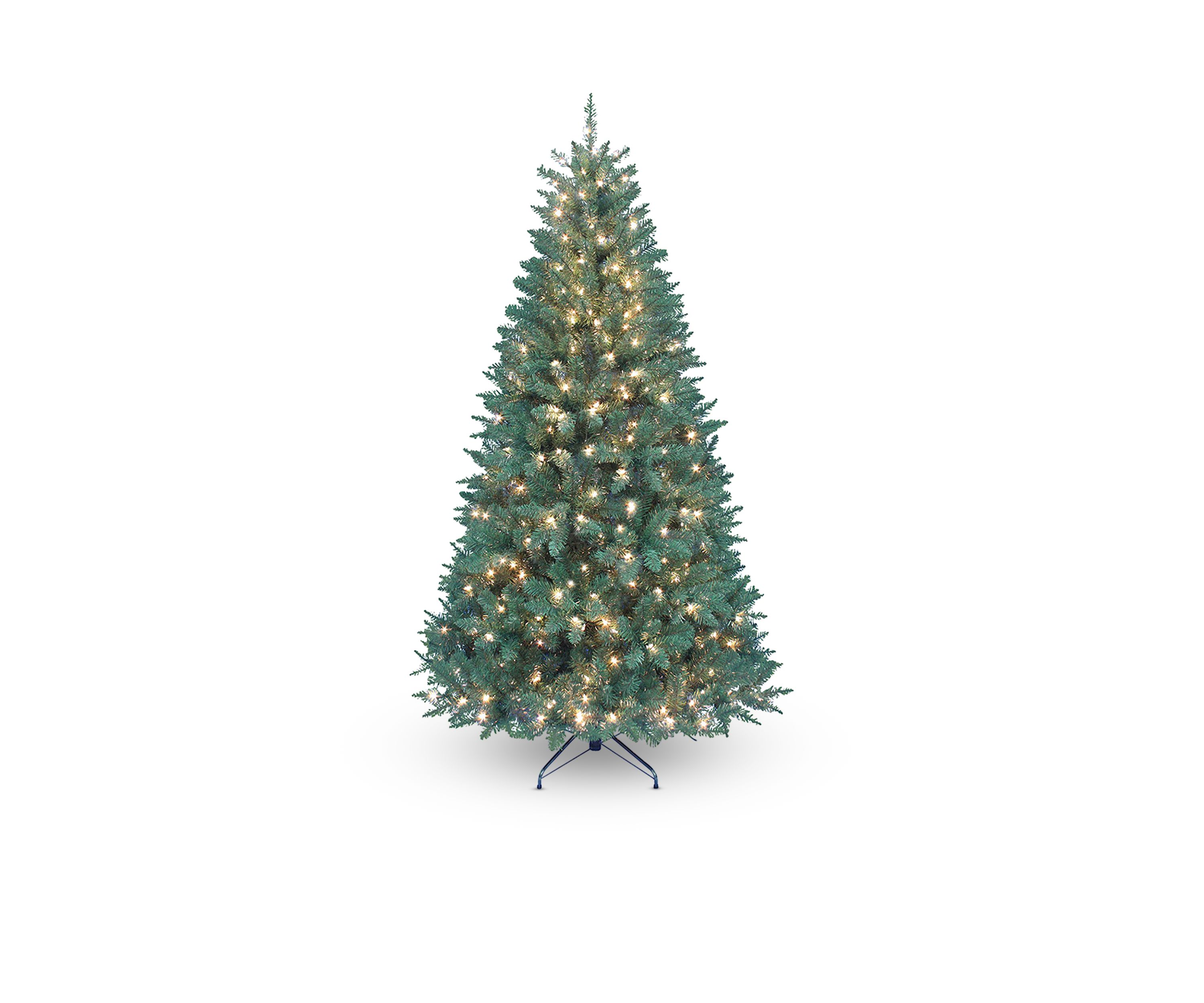 Pre-Lit Pine Tre with Clear Lights