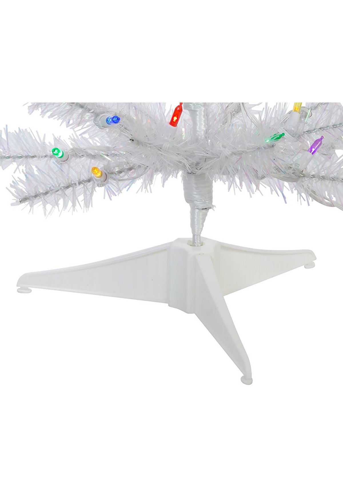 2 Foot LED Glisten Pine Tree