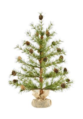 24-Inch Tree With Pinecone