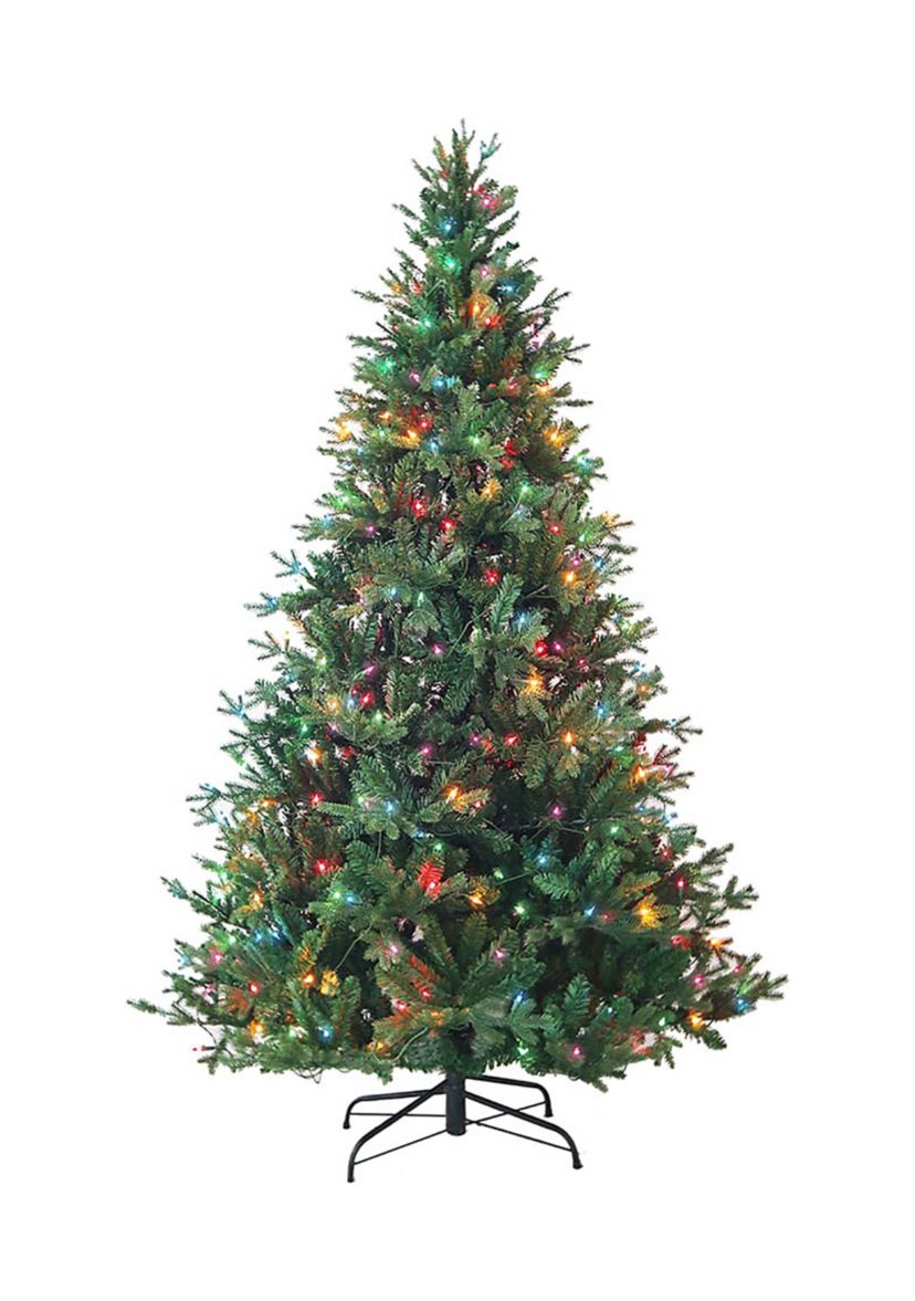 Pre Lit Multicolor Incandescent Jackson Pine Tree