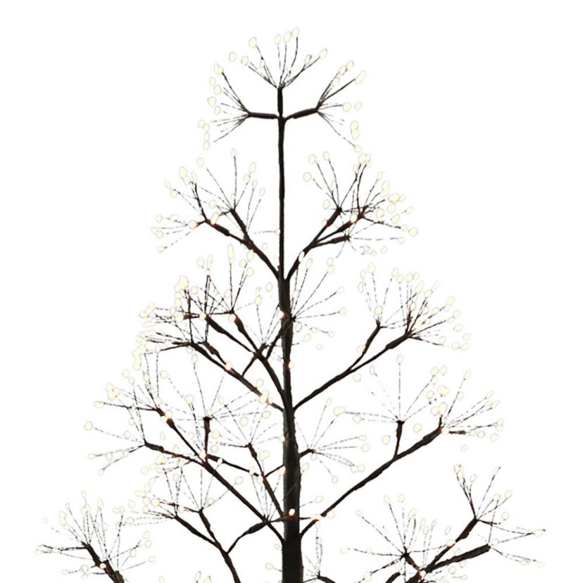 Kurt Adler 5-Foot Pre-Lit Warm White LED Silhouette Fairy Tree