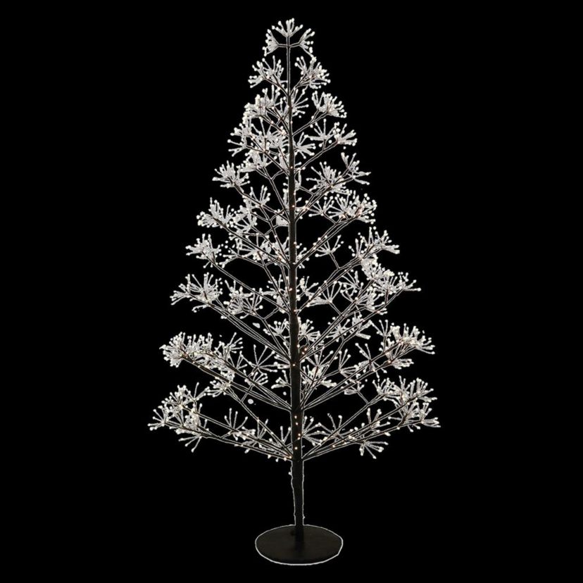 Kurt Adler 5-Foot Pre-Lit Warm White LED Silhouette Fairy Tree