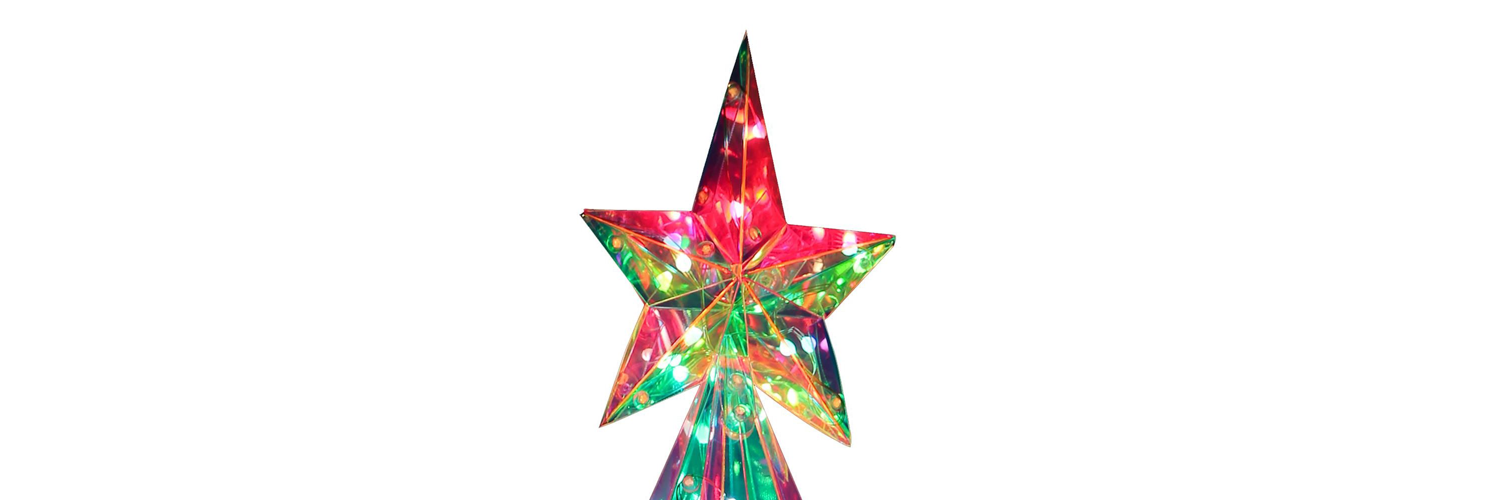 Kurt Adler 25.5-Inch Pre-Lit Multifunction RGB Smart Holographic Christmas Tree