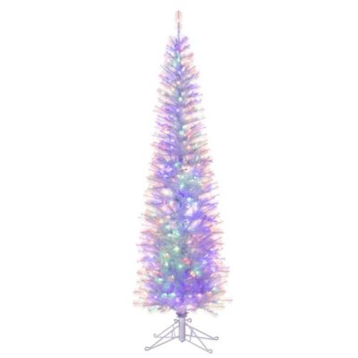 Kurt S. Adler Kurt Adler 7-Foot Color Changing LED Iridescent Slim Winchester Tree
