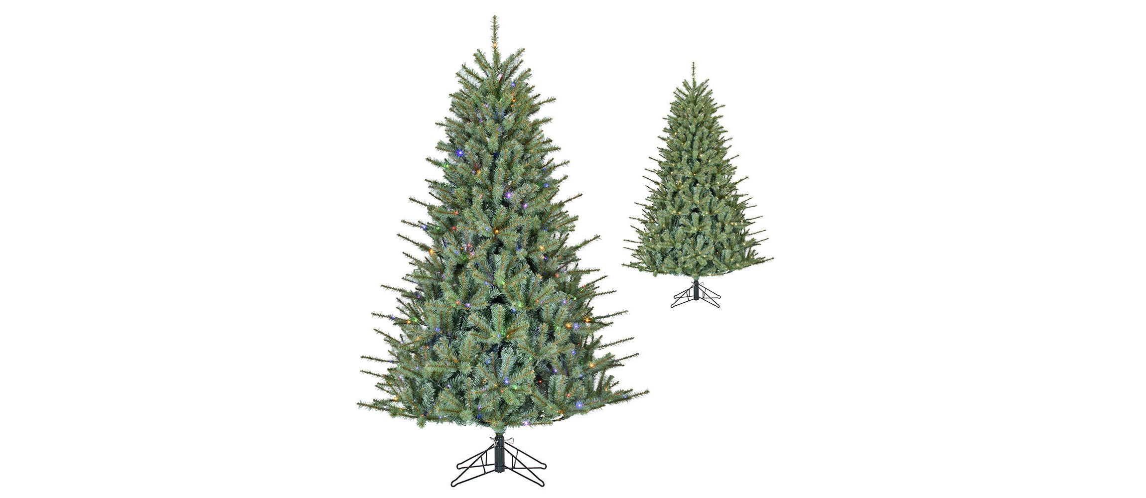 7Ft. Dual Color Ribbon LED Cashmere Tree